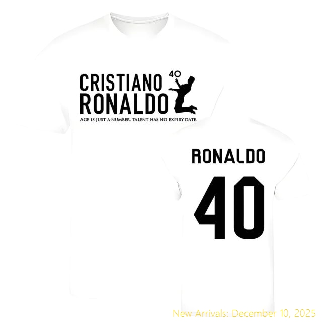 Real Madrid (rm) T-shirt - Ronaldo #cr7 Legacy - Match Quality
