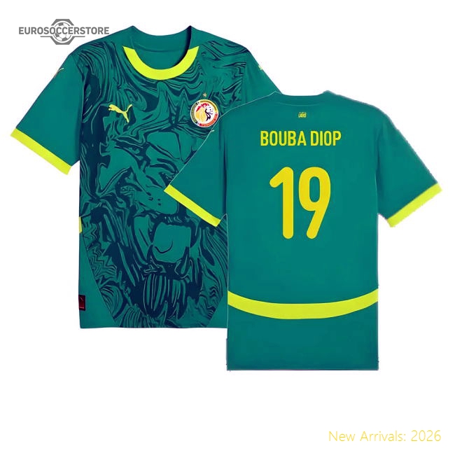 Authentic Senegal Bouba 20242025 Away Shirt () Lightweight