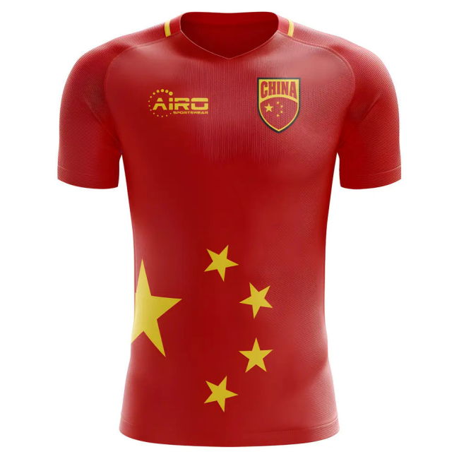 2025-2026 China Home Concept Football Shirt - Womens