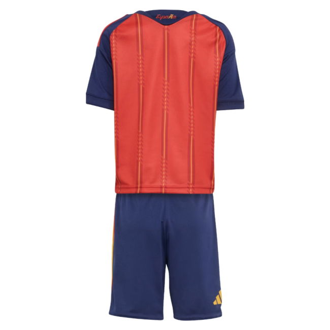 World Cup Official Spain 2026-2027 Spain Home Little Kids Mini Kit