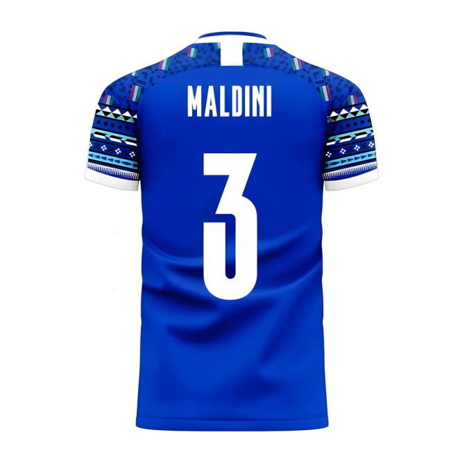MALDINI 3 Italy Soccer Team Exclusive Design Home Exclusive Kit