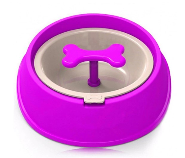 Slow - Bulldog Feeder Bowl (ws73) Outdoor Use | Durable Build