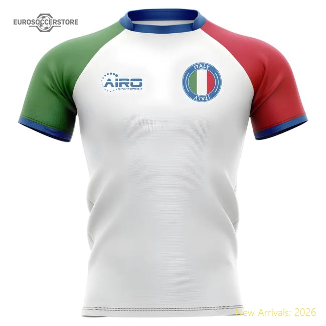 2025-2026 Italy Flag Concept Rugby Shirt