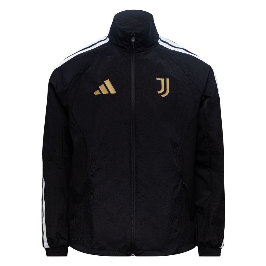 [EFKS] Juventus Jacket Anthem Black Uniform