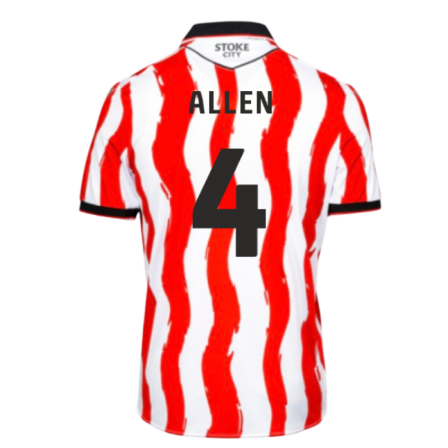 2025-2026 Stoke City Home Shirt (Allen 4)