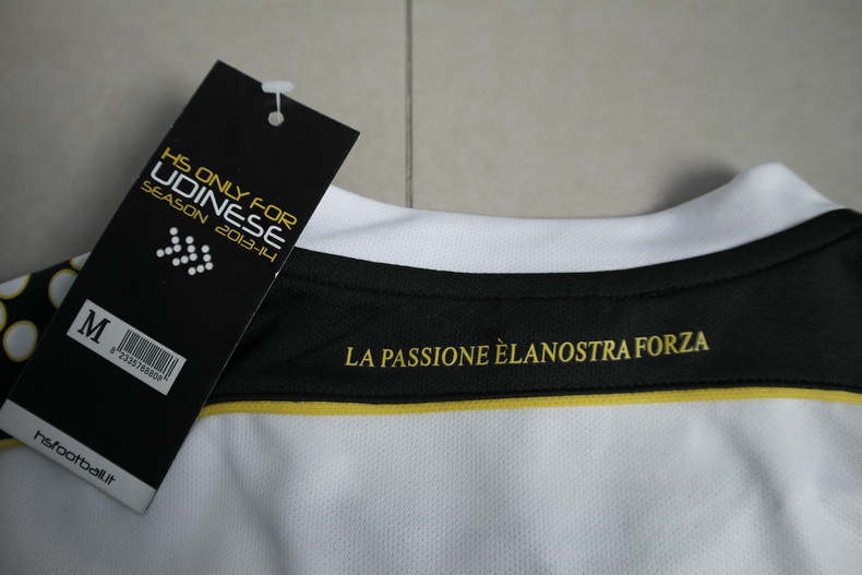 Moisture Wicking 13-14 Udinese Calcio Home Jersey Shirt