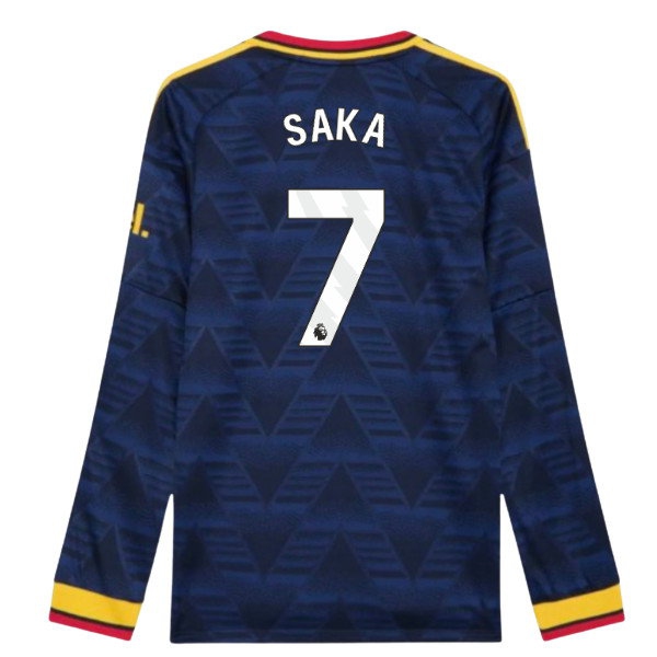 [DDJ] 2026 2027 Arsenal Long Sleeve Shirt Away Authentic Kit (Saka 7)