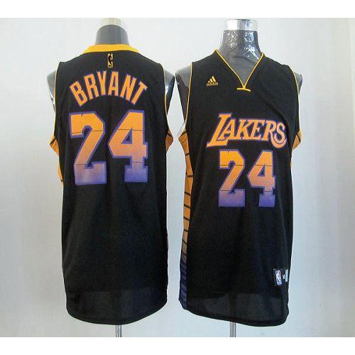 Black LAL Angeles Lakers #24 Official Jersey Basketball Jersey