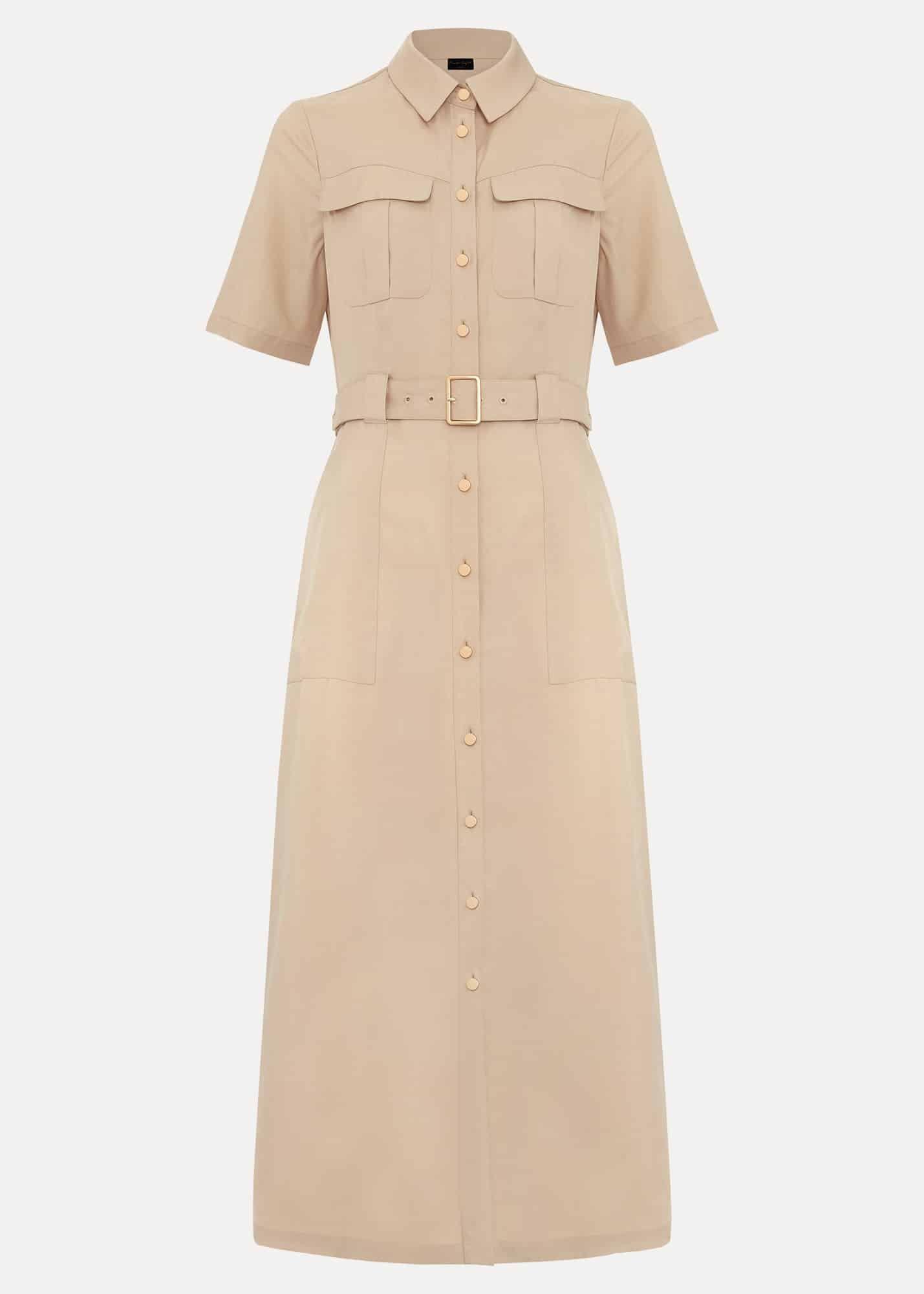 Petite Willow Utility Midi Dress