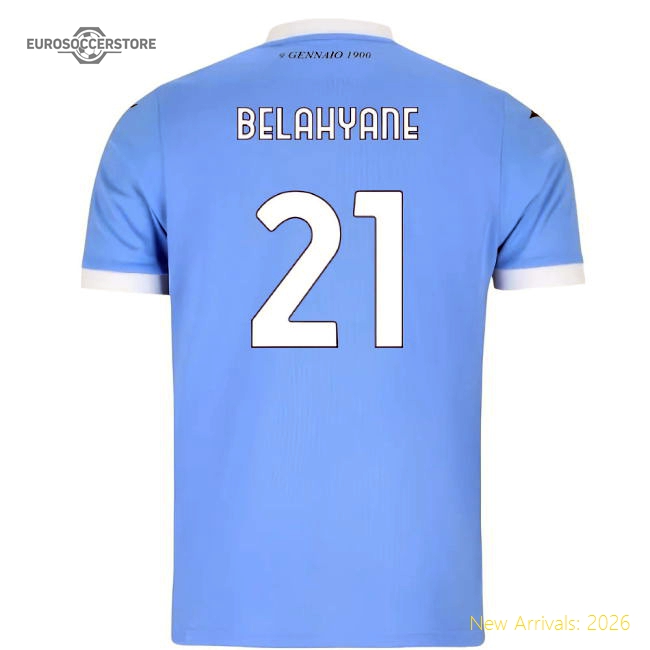 Lazio Belahyane First-class Home Jersey Serie A Nike Dri-fit