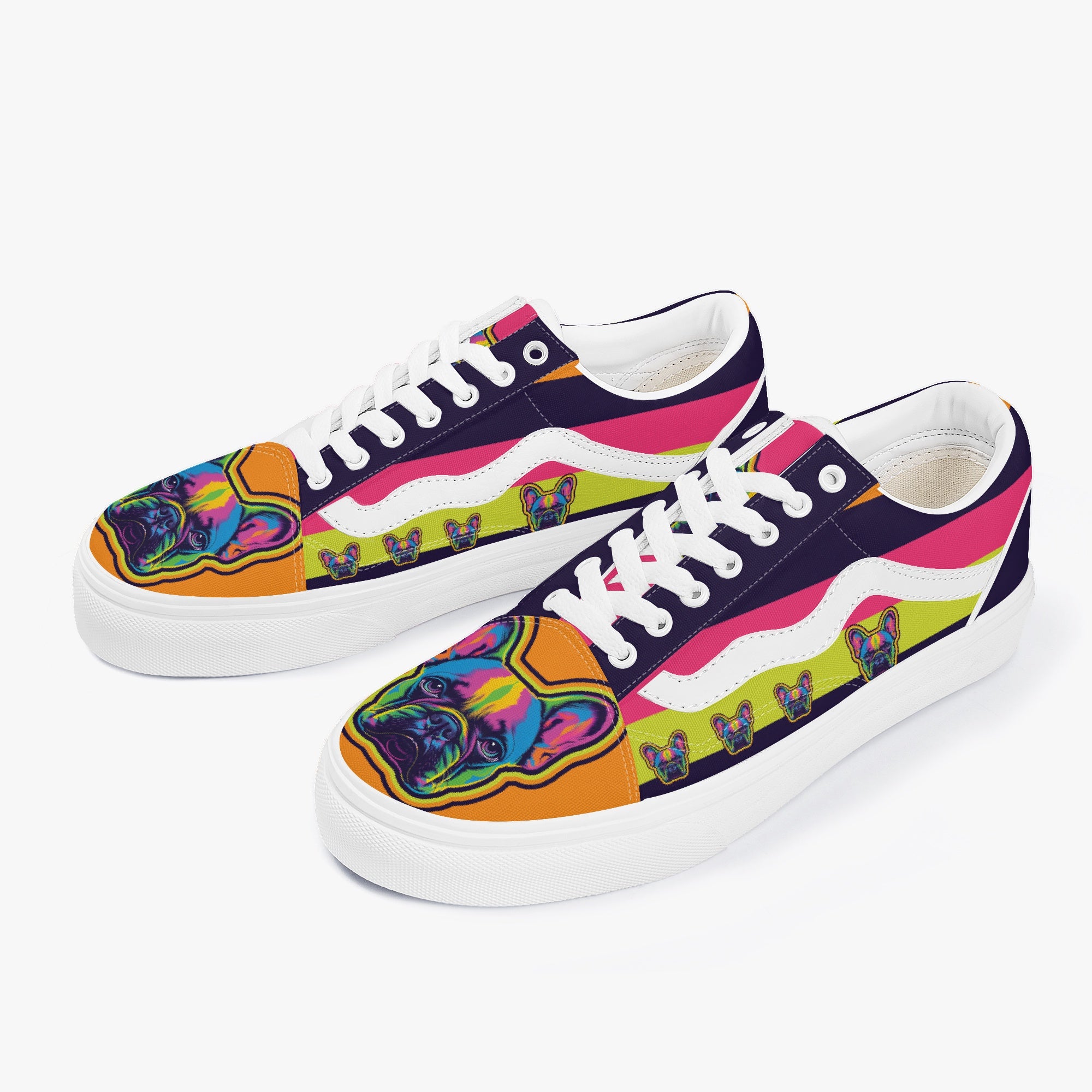 Bea - Trendy Low-Top Canvas Sneakers