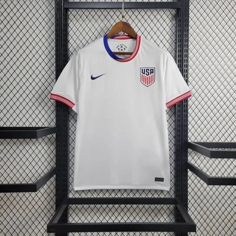 2024 USA Home Soccer Jersey Soccer Shirt - Official Replica 6530