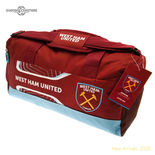 Authentic West Ham United Fc Flash Duffle Bag - Premium Quality Baby