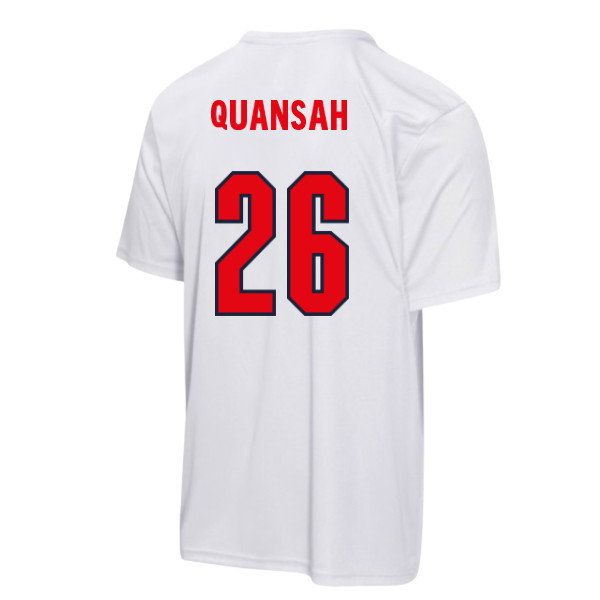 2026 England T-Shirt Quansah #26 Country Football Kit Team Jersey