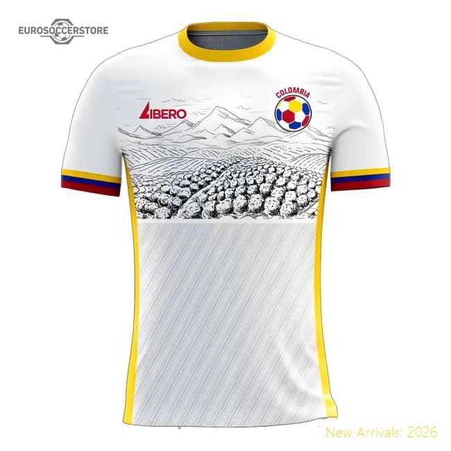 Colombia 2025 Away Jersey Shirt Football Fan Supporter Collection