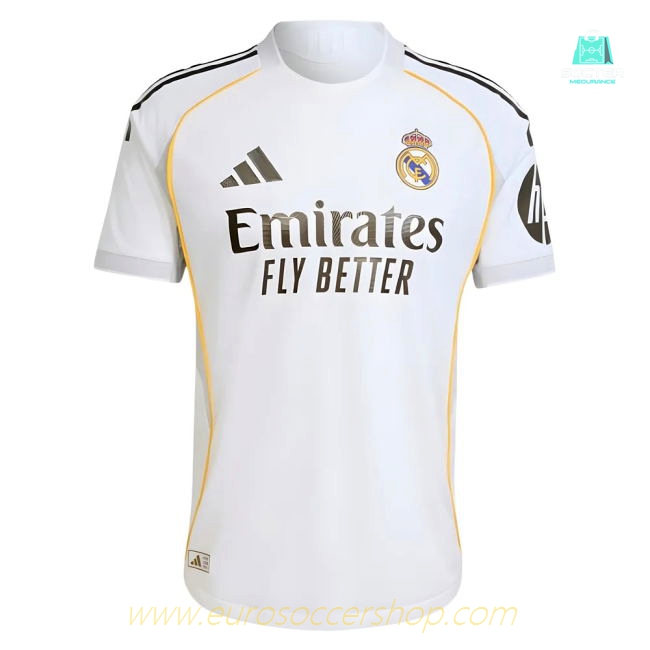 2025-2026 Real Madrid Authentic Home Shirt