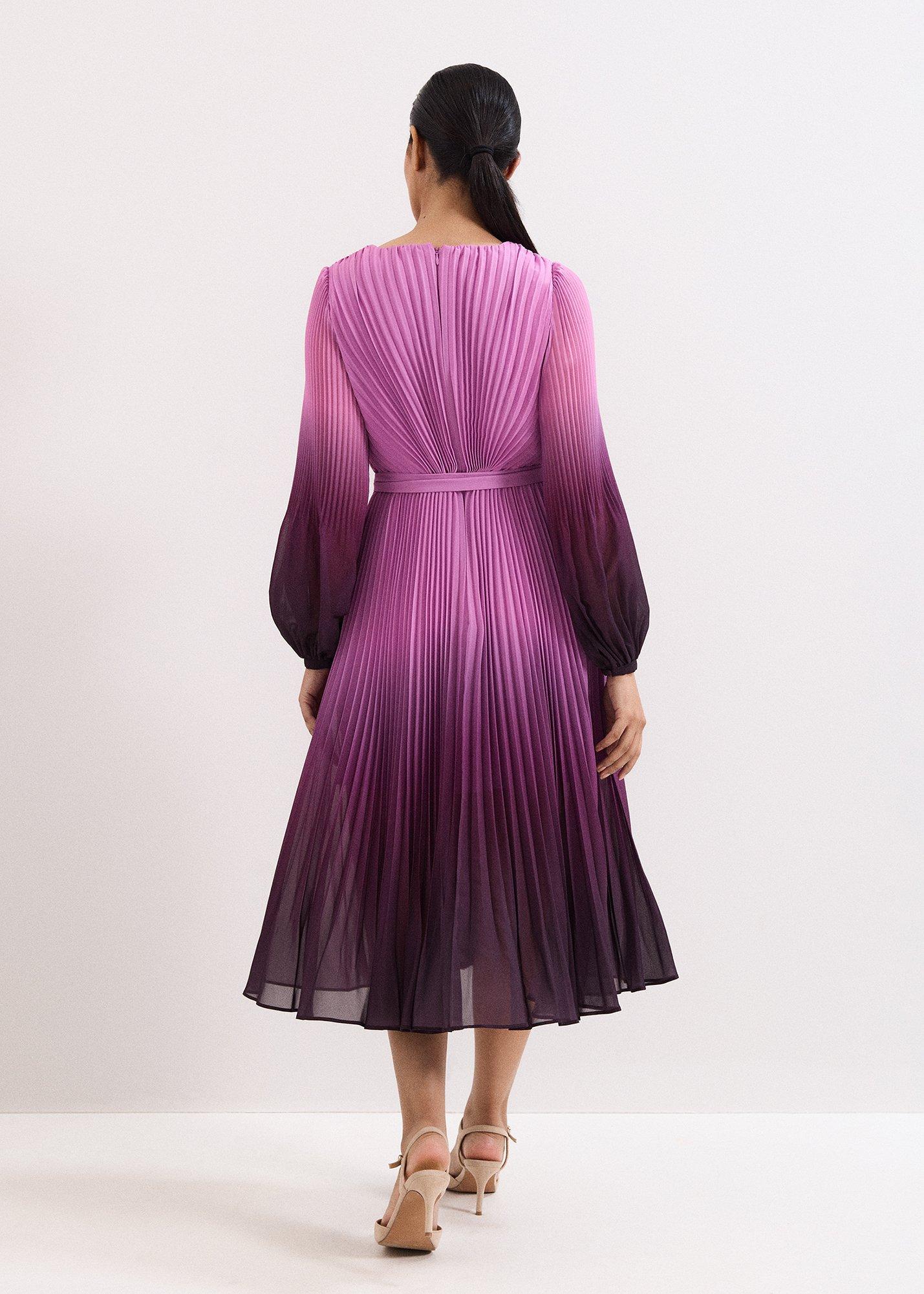 Petite Mira Ombre Midi Dress
