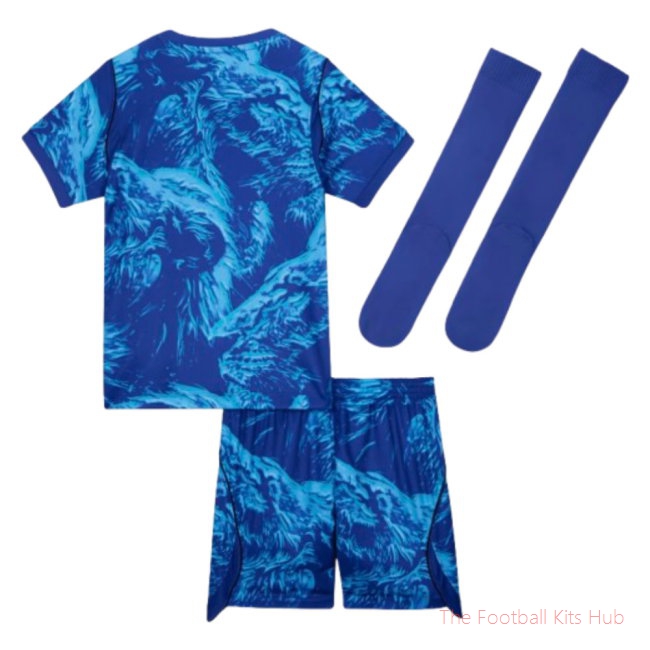 [SPK] 2026/27 England Home Goalkeeper Mini Kit Blue Ramsdale 13