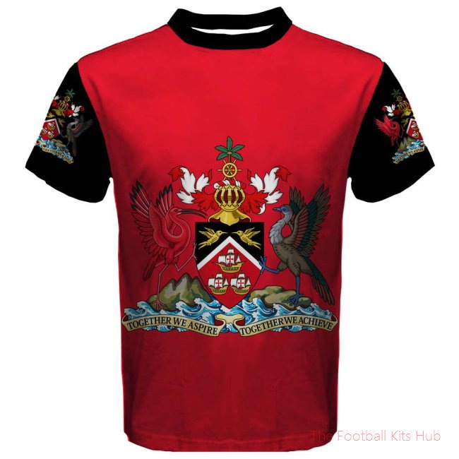 Trinidad and Tobago Coat of Arms Sublimated Sports Jersey