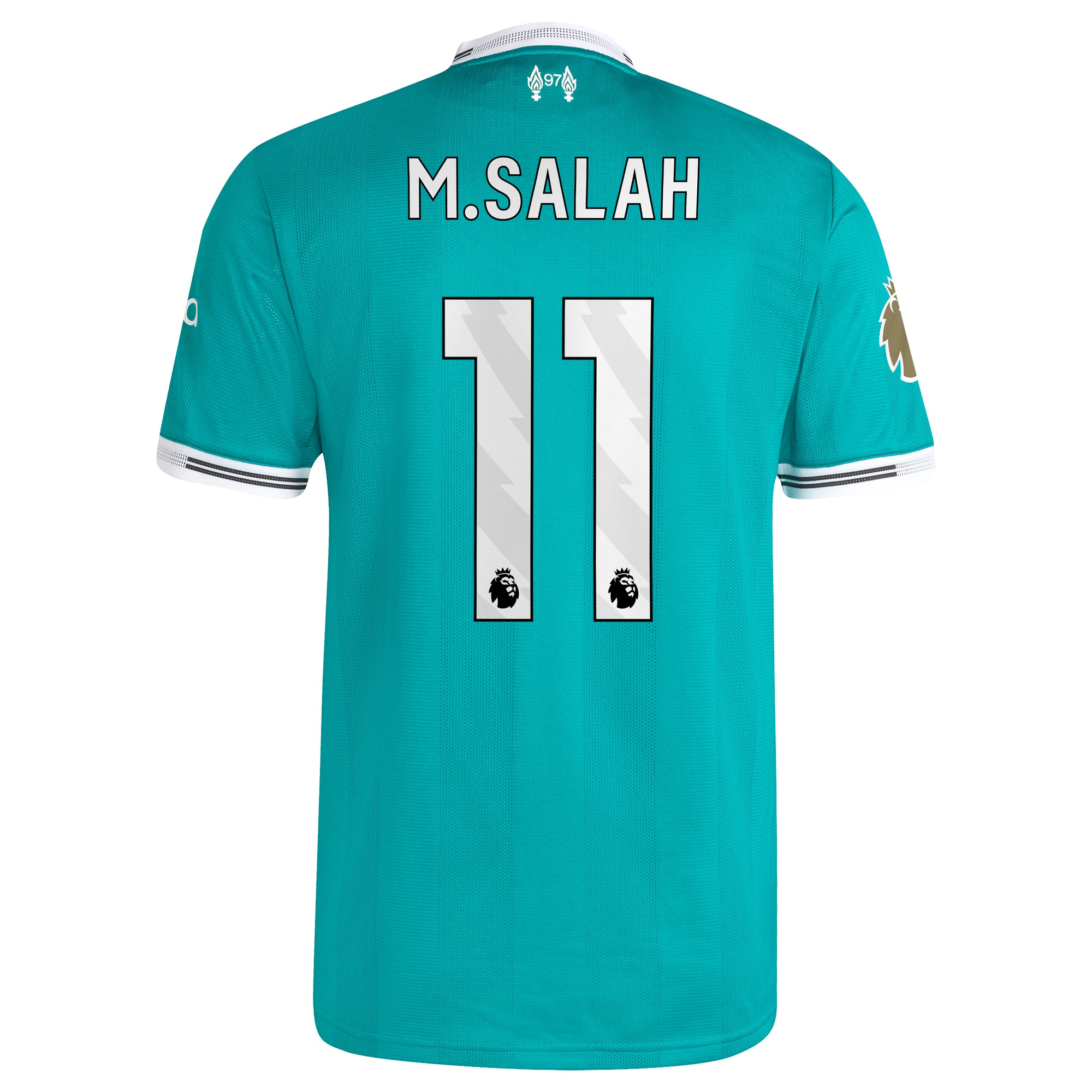 [JED] Mohamed Salah #11 Liverpool 2025/26 Third Authentic Player Jersey - Green
