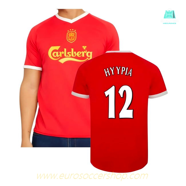 2001-2003 Liverpool Retro Euro Home Shirt (HYYPIA 12)