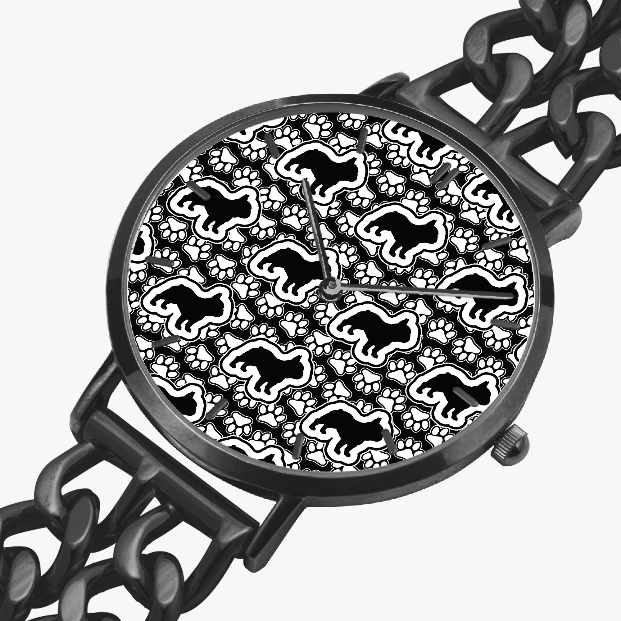 Durable Chic Hollow Strap Watch For Frenchie Lovers For French Bulldogs