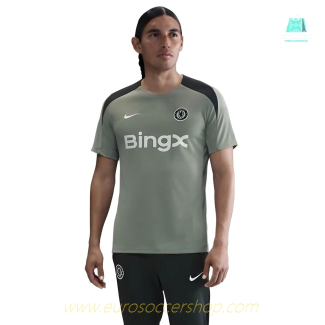 2025-2026 Chelsea Strike Training Shirt (Jade Green)