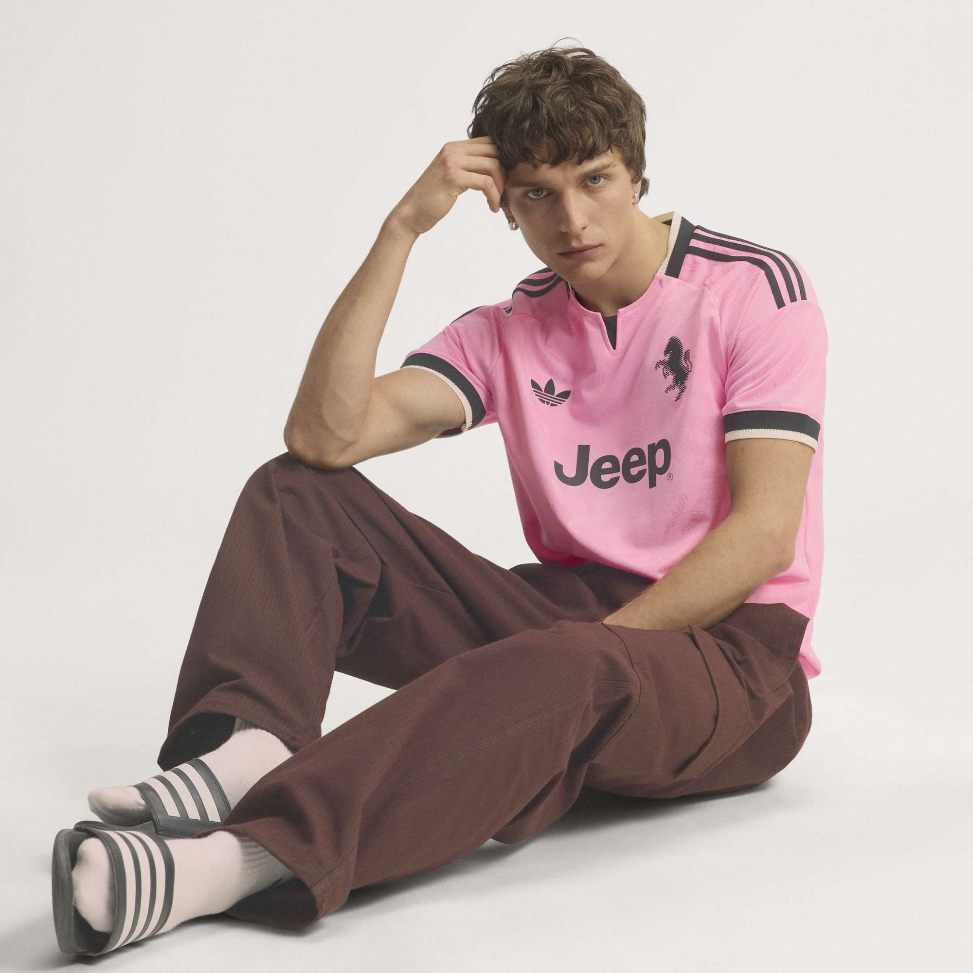 [SJH] Juventus 2026/27 Away On-Field Authentic Jersey - Pink