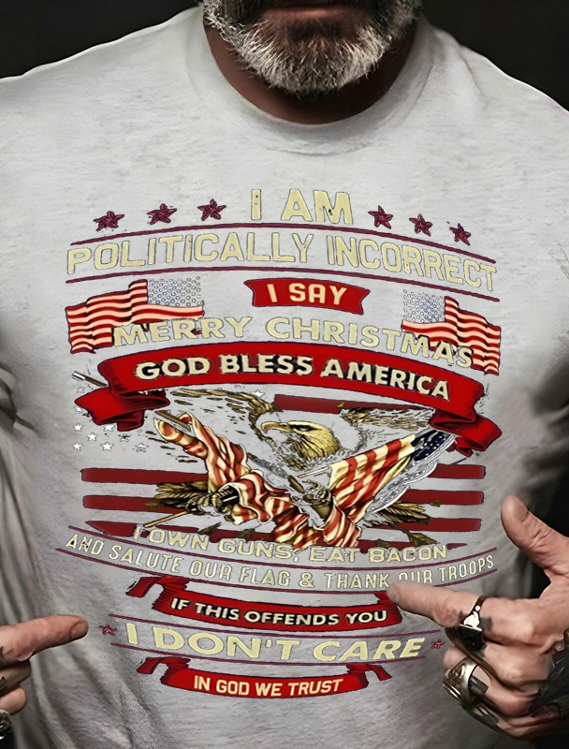 4th of July 2026 250th Memorial Day Men's Patriotic Patriot Graphic National Flag Veteran Short Sleeve T-Shirt