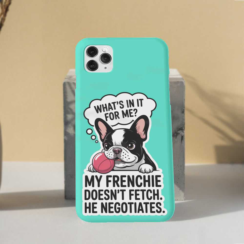 French Bulldog Bandit Phone Case For Iphone And Samsung Durable Dog Item
