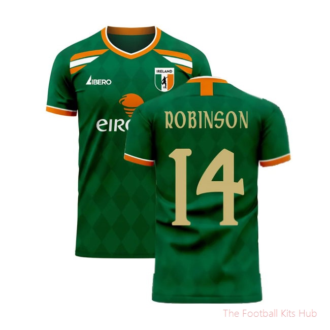 [EFS] Ireland 2025/26 Classic Football Kit (Libero) (ROBINSON 14)