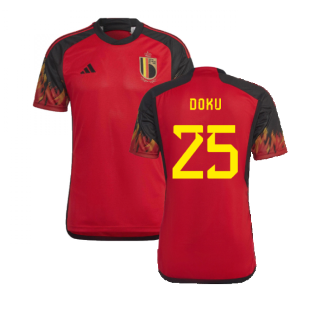 Belgium Team Sophisticated Home Soccer Jersey
