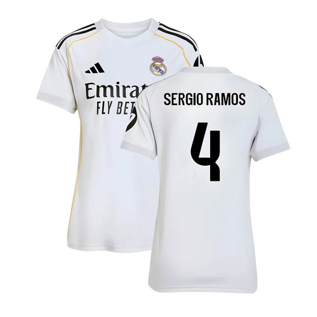 2025-2026 RM Home Football Shirt - Womens (Womens) Stretch Fabric