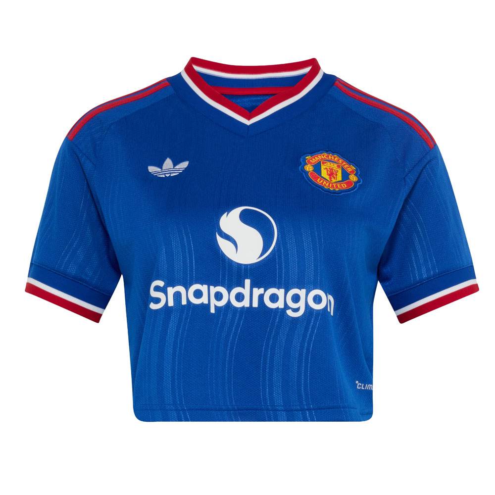 [LK] Wome Cropped Manchester United Away Jersey 26/27