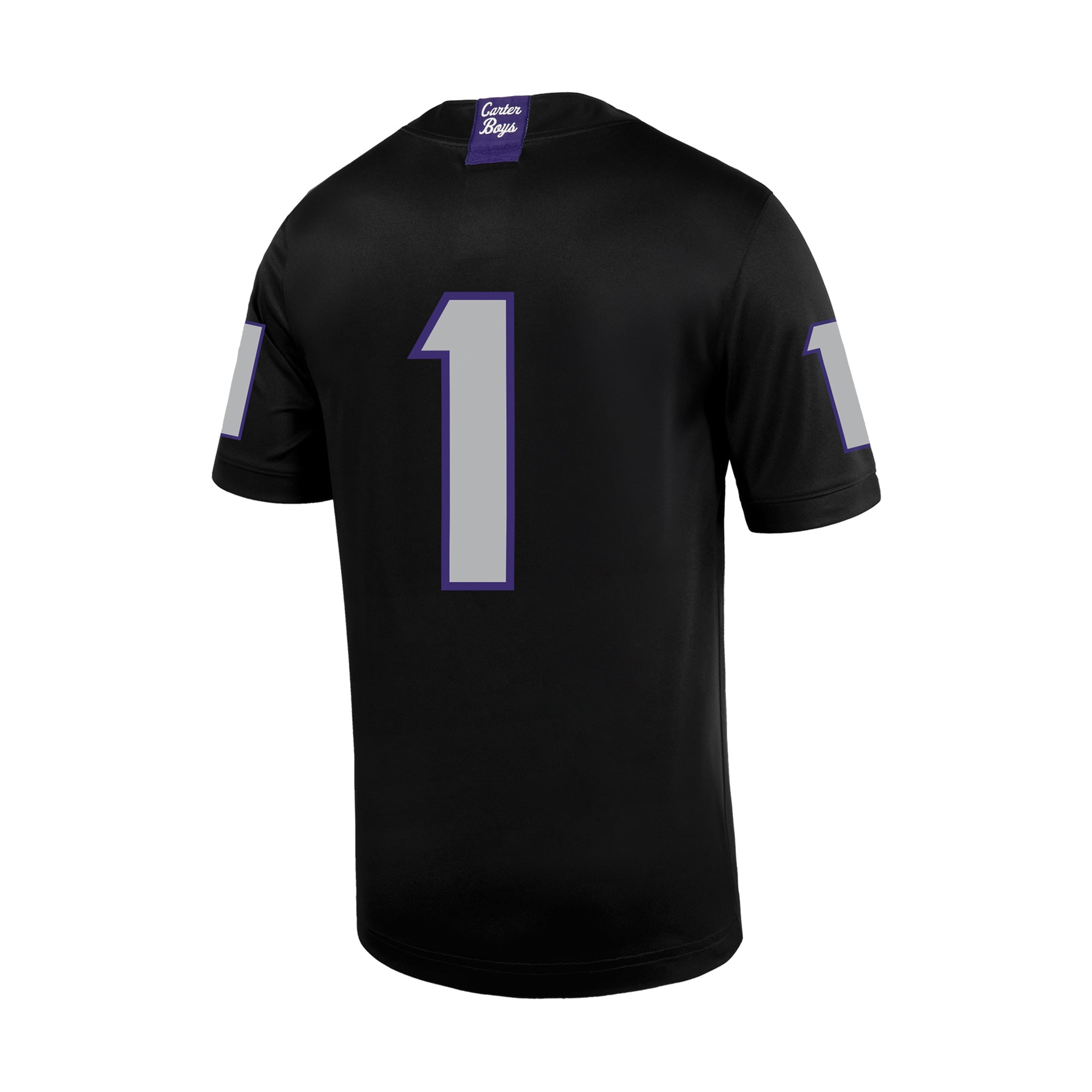 #1 TCU Horned Frogs Nike Untouchable Football Jersey - C Black