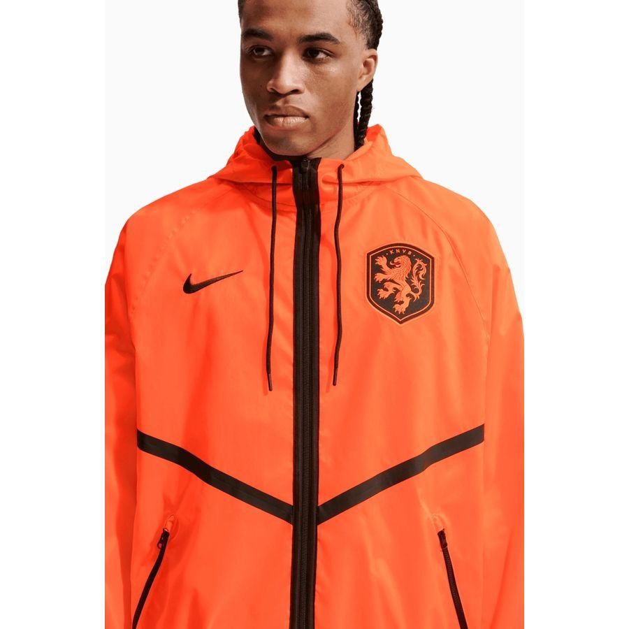 Holland Training Jacket Dri-FIT KMD Anthem World Cup 2026 - Hyper Crimson/Black