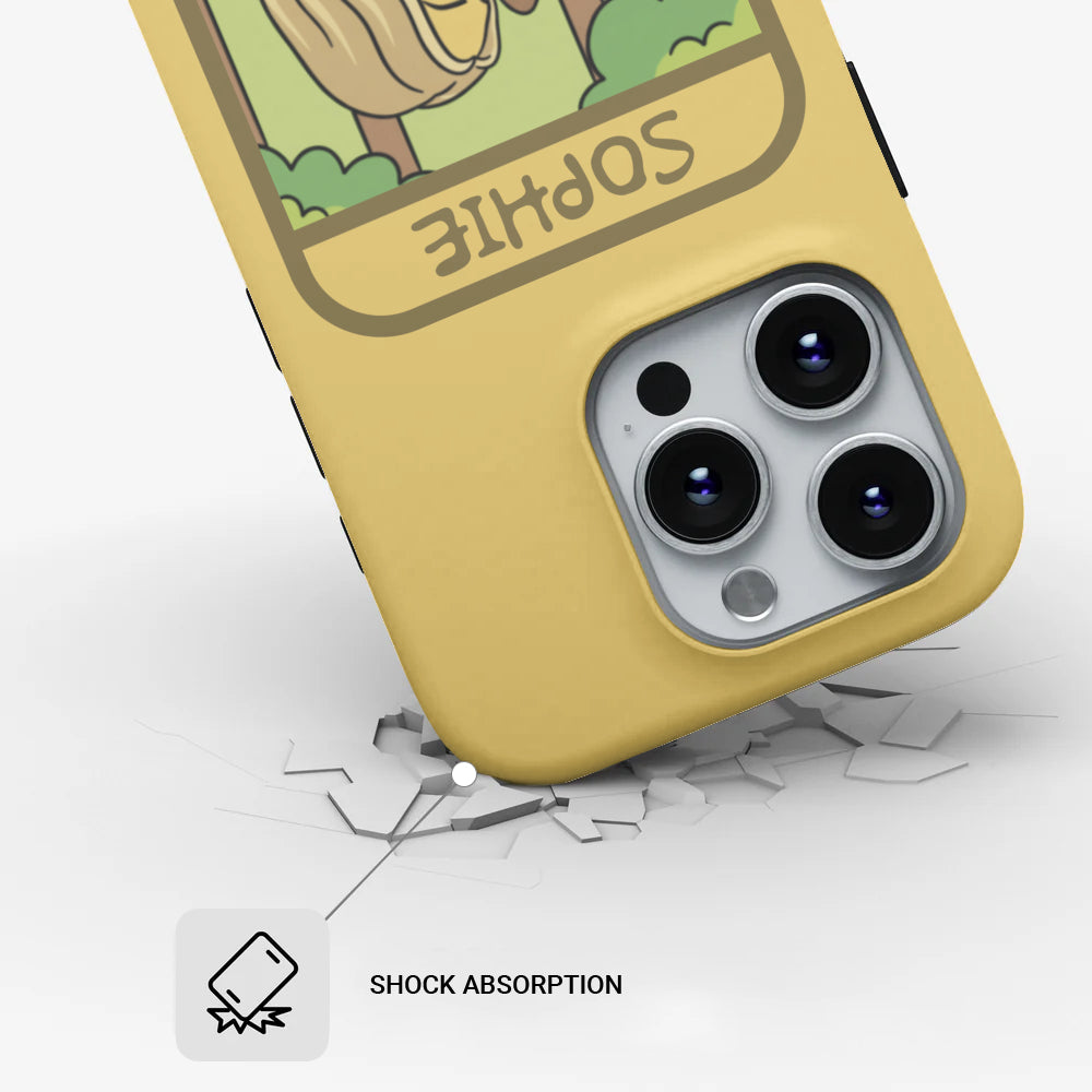 Street-Ready Beanie - Personalized Dual-layer Phone Case for Daily Life