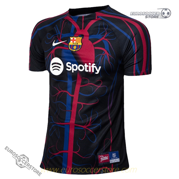 Barcelona's Collaborative Jersey with Patta for the 23-24 Season