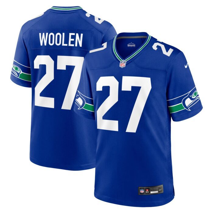 None Men's SEA Seahawks Classic Elite Jersey Game Day Wear
