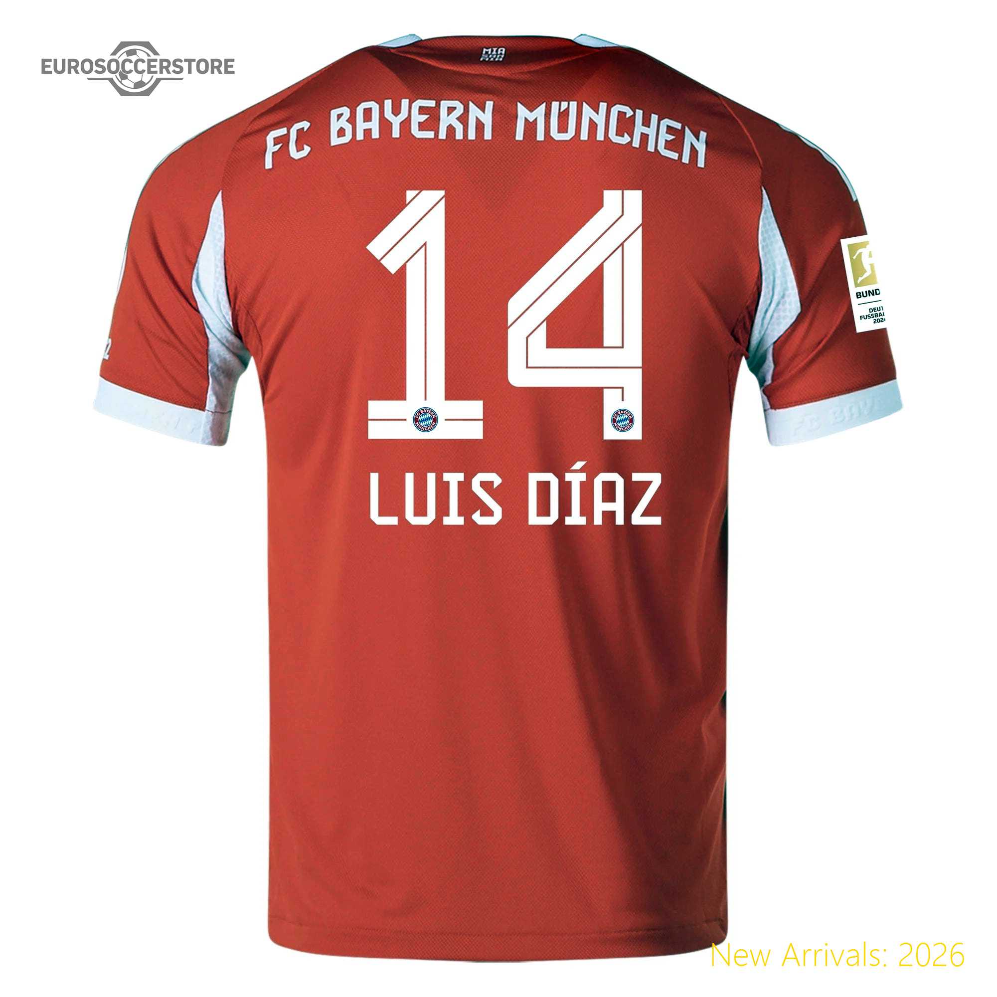 Official Team Merchandise Men Elite Bay Midfield Maestro Home Jersey