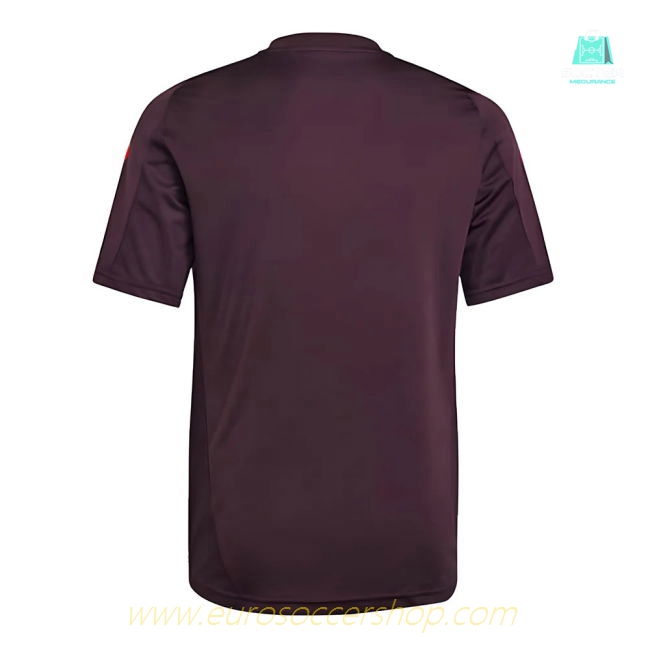 2024-2025 Bayern Munich Training Shirt (Shadow Maroon) - Kids