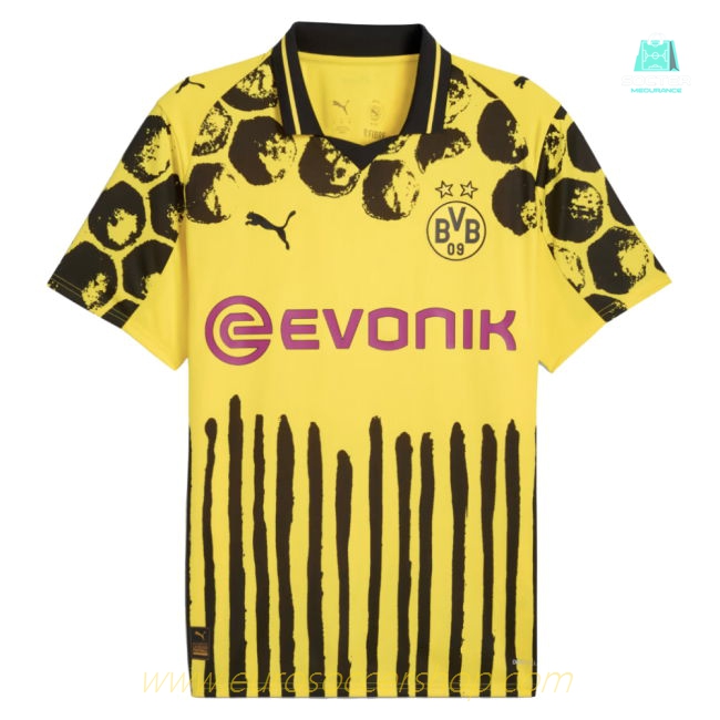 2025-2026 KIDSUPER x Borussia Dortmund CWC Home Shirt (Sammer 6)