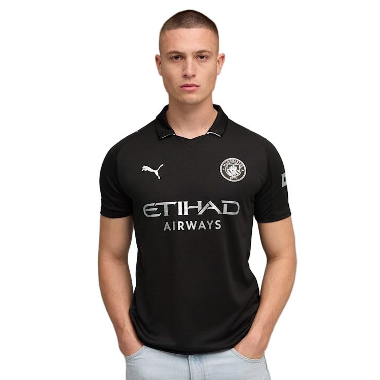 Manchester City City 2025-2026 UCL Away Jersey – Authentic Shirt