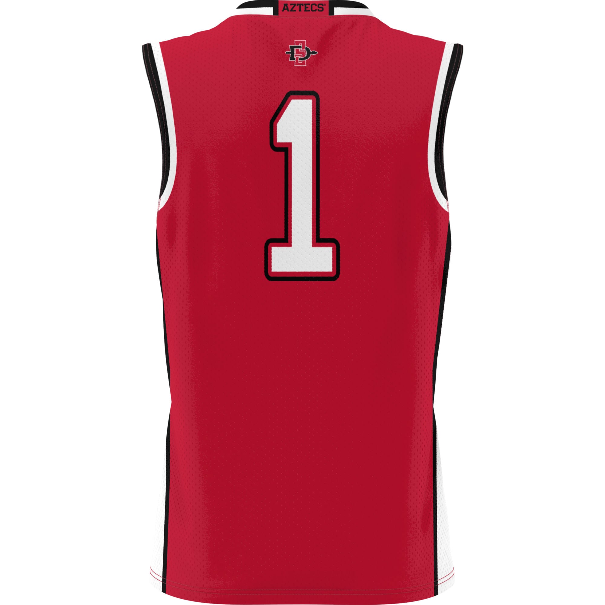 #1 San Diego State Aztecs GameDay Greats Lightweight Basketball Jersey - Scarlet