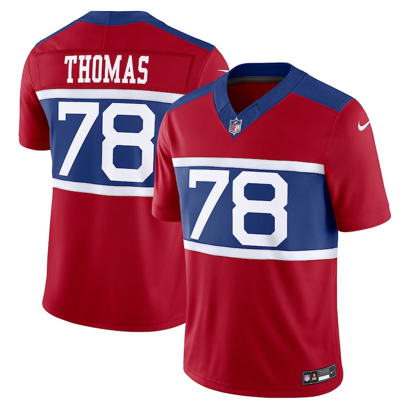 None Andrew Thomas NY Giants Stylish Premium-Quality Jersey Game Day W