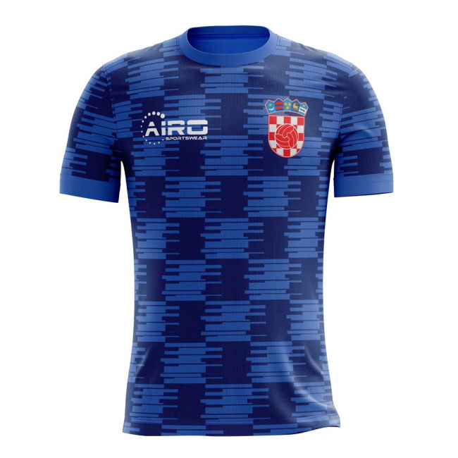 Kids Elite Style Croatia Professional Look Away Player Jersey