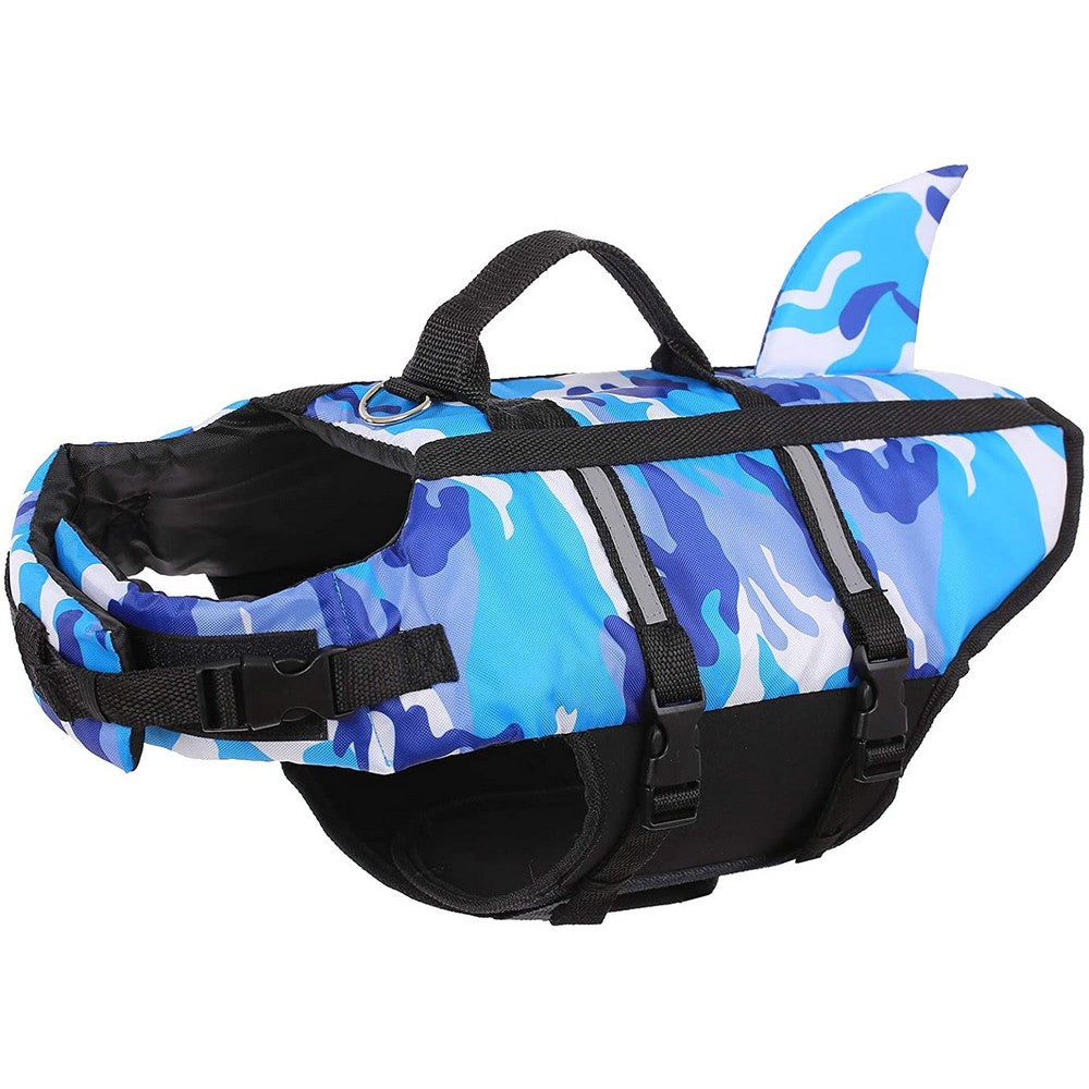 Vest Life Jacket With Safety Rescue Handle Pet Gear | Safe For Paws