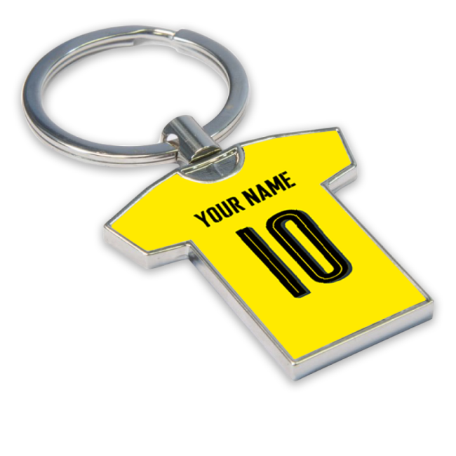 Personalised Dortmund Borussia Key Ring Match Replica For Football Fans
