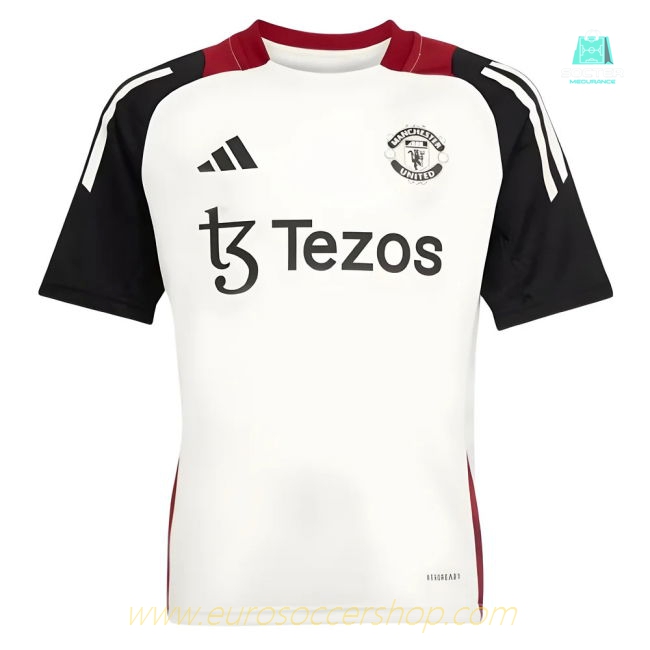 2024-2025 Man Utd Training Jersey (Off White) - Kids (Toone 7)