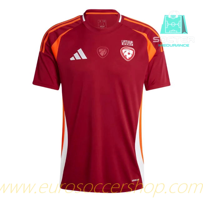 Authentic 2024/25 Campaign Latvia Home Football Shirt